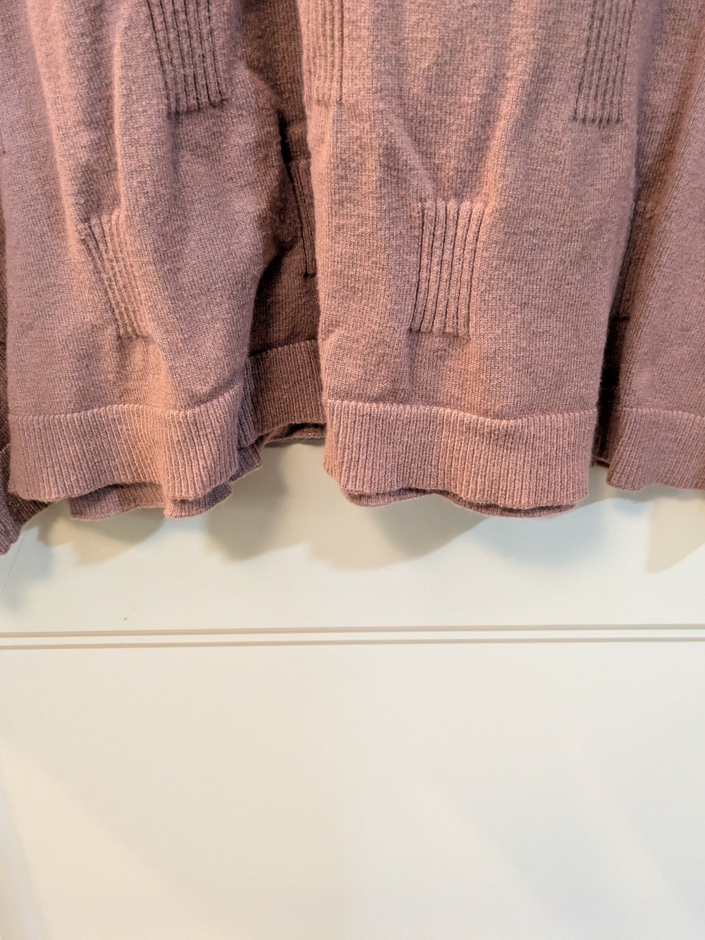 🔴 3/$15 Blush Pink Textured Square Knit Sweater - Picture 7 of 13